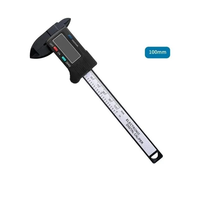 Electronic Digital Caliper 150mm - Carbon Fiber Vernier Gauge Micrometer with LCD Display for Precision Measurement | Volt Edge™