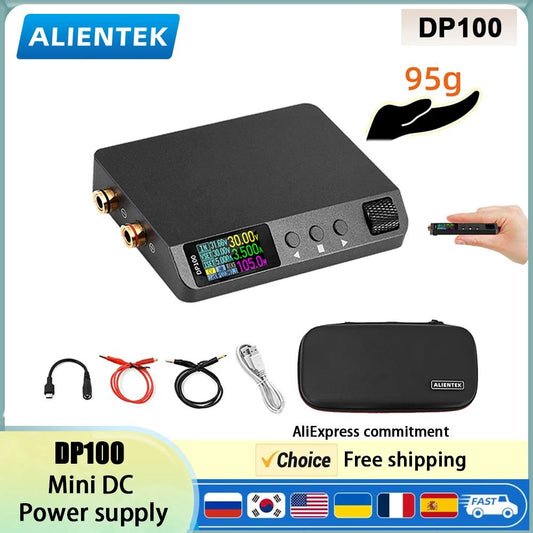 DP100 Mini DC Power Supply 30V 5A Adjustable - Portable Digital Bench Lab Power Supply | Volt Edge™